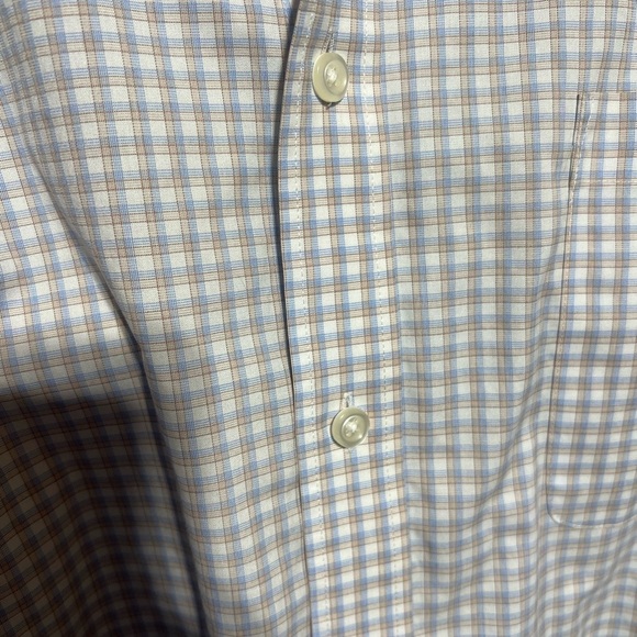 Joseph & Feiss Non Iron Plaid & Checks Long Sleeve Dress Shirt Size 17 34/35 - Picture 4 of 6